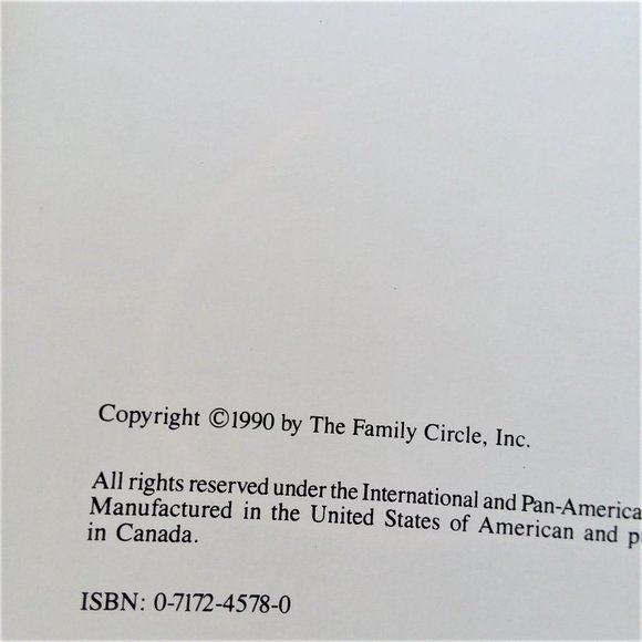 Cookbook The Family Circle Encyclopedia of Cooking 799pgs Recipes Food Holiday - Picture 8 of 10